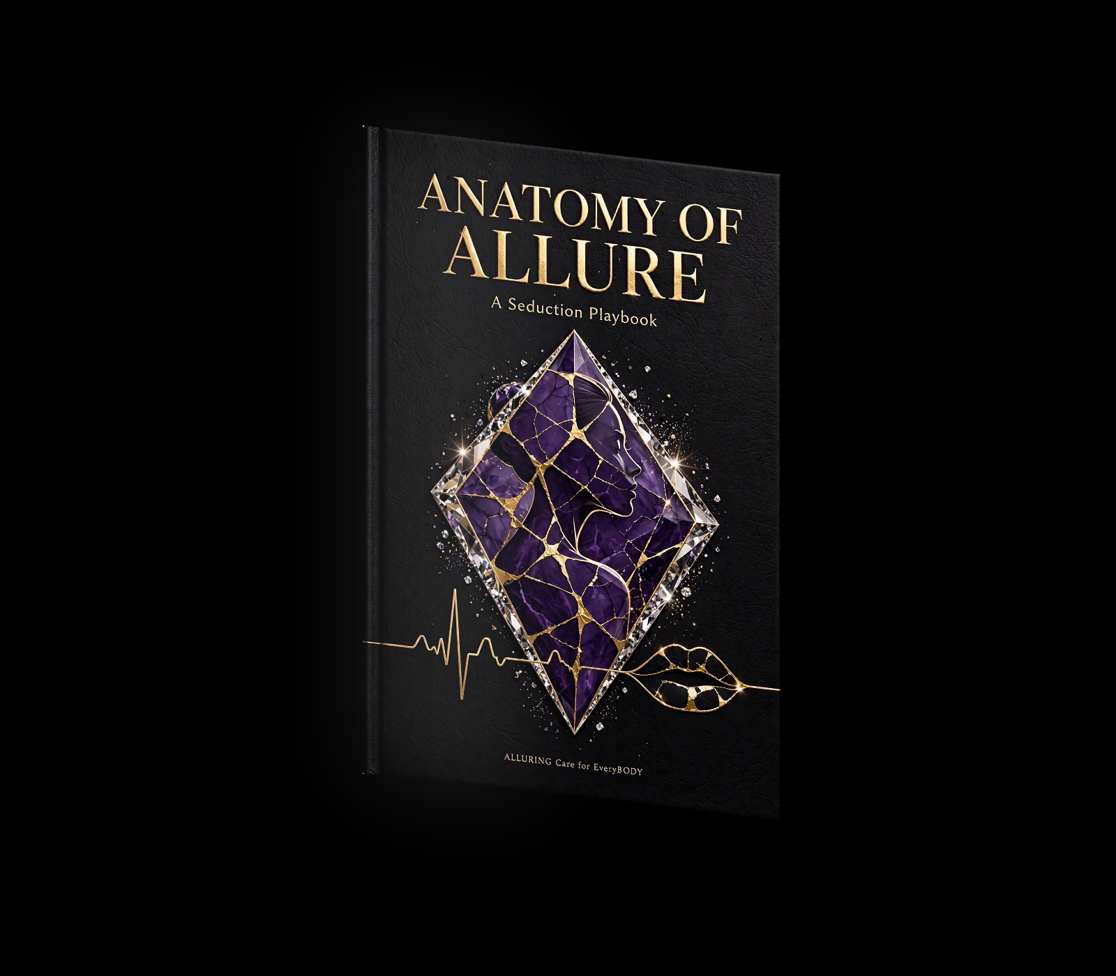Three-dimensional mockup of The Anatomy of Allure: A Seduction Playbook