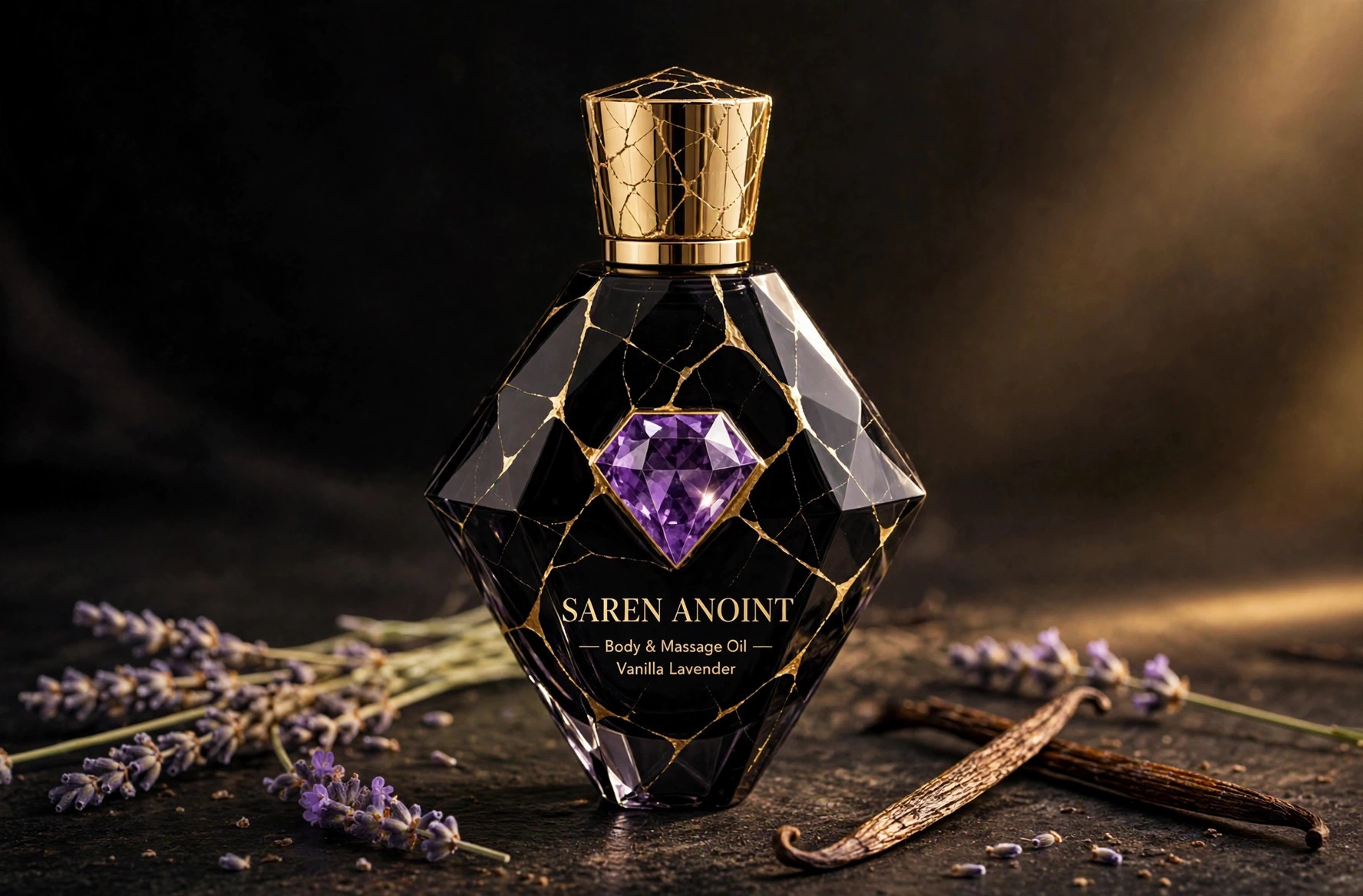 ANOINT body and massage oil — Toujours SAREN concept rendering
