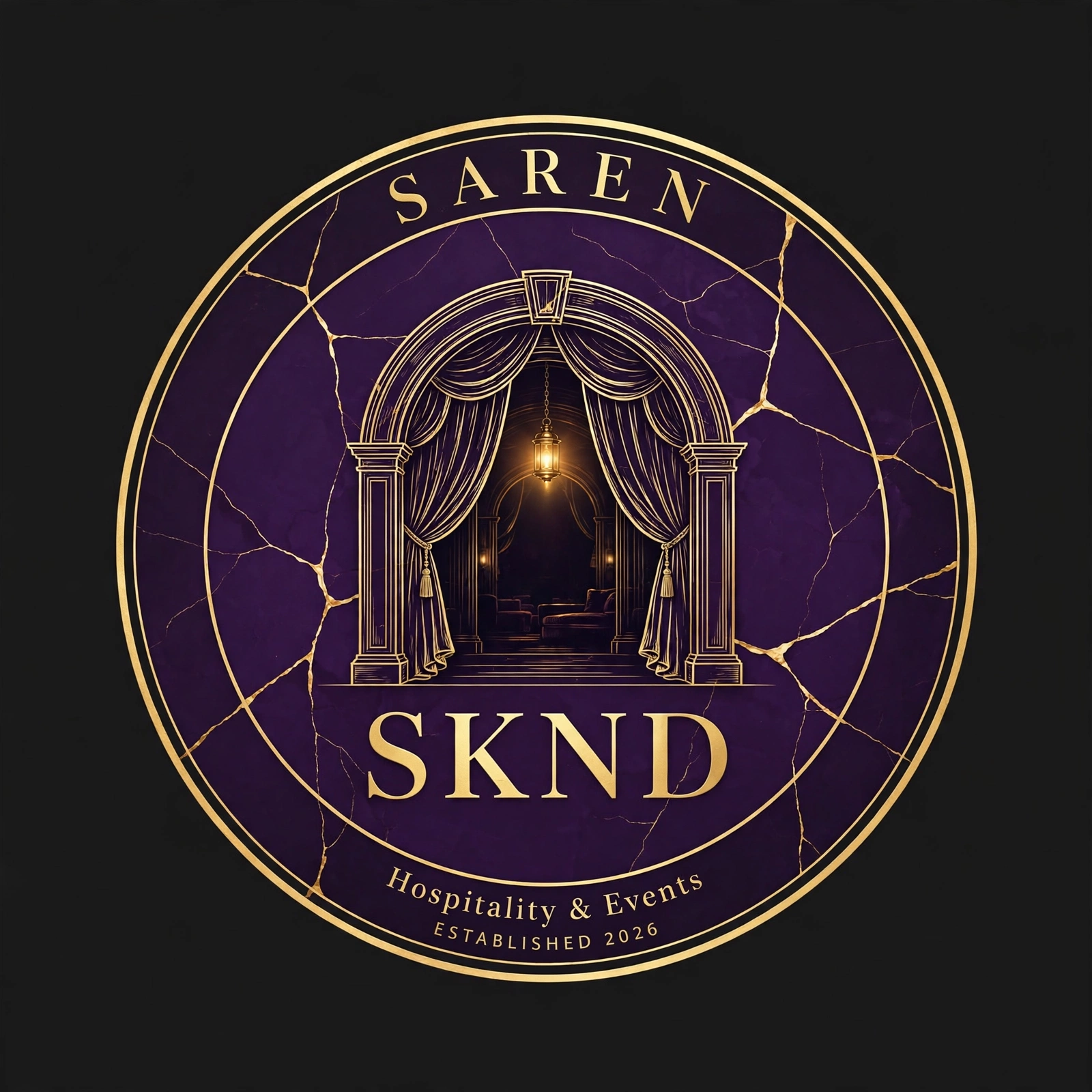 SAREN SKND seal — hospitality and events